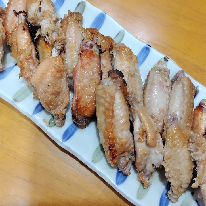 手羽中のつけて焼くだけしょうが醤油